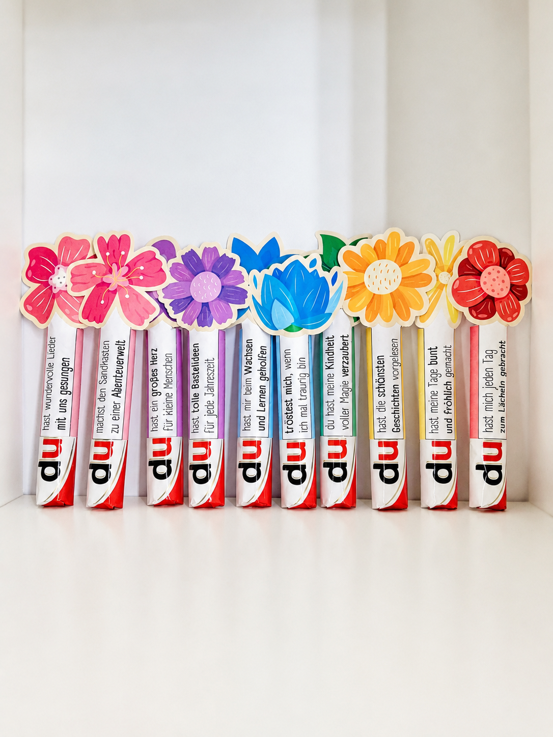 Fertiges Duplo-Geschenk für Erzieherinnen, Erzieher und Tagesmütter